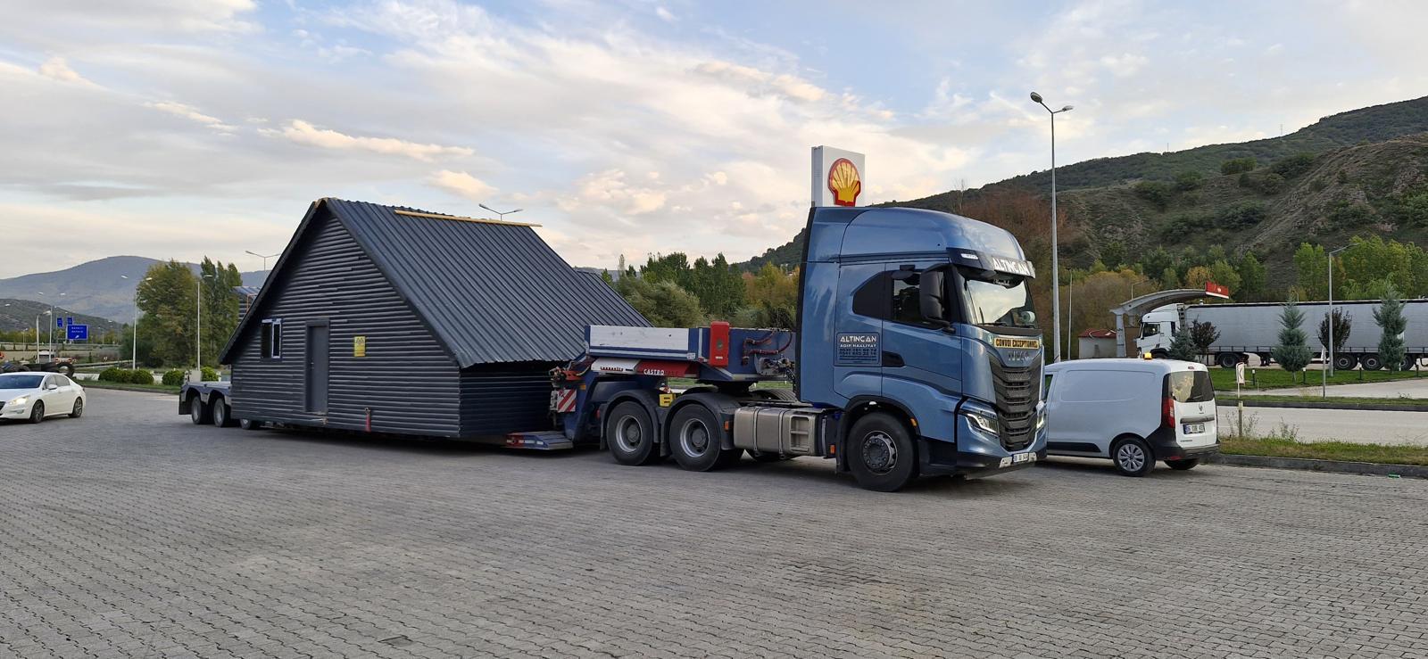 Ankara şehirler arası bungalov ve prefabrik ev taşımacılığı